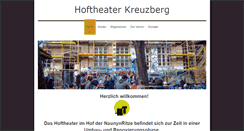 Desktop Screenshot of hoftheater-kreuzberg.de