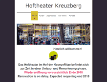 Tablet Screenshot of hoftheater-kreuzberg.de